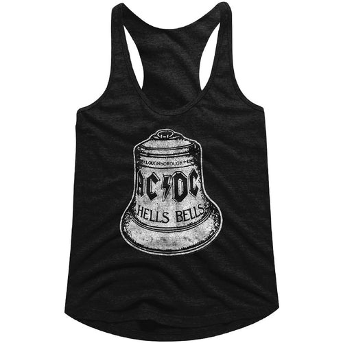 AC/DC Ladies Racerback - Hells Bells