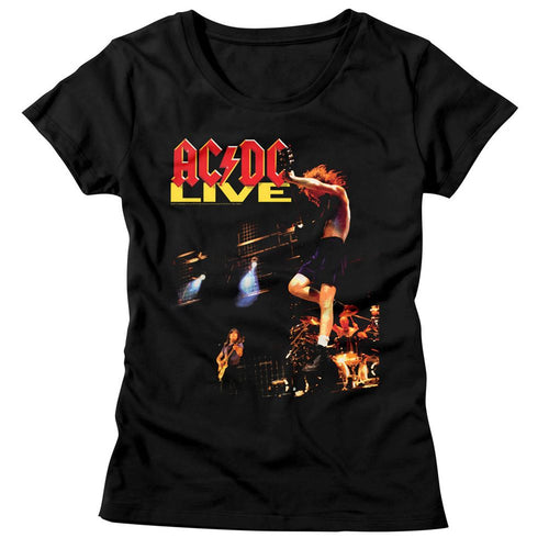 AC/DC Ladies T-Shirt - Live