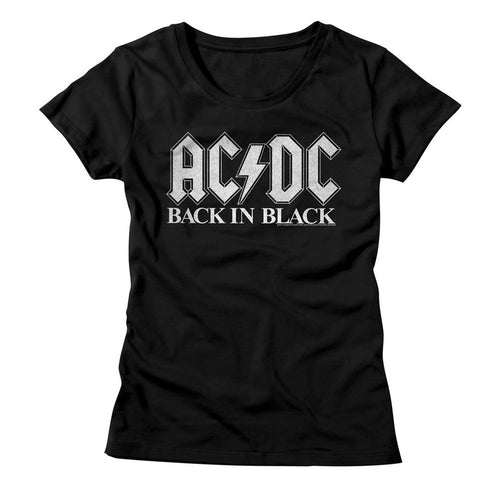 AC/DC Ladies T-Shirt - Back in Black