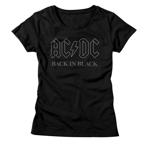 AC/DC Ladies T-Shirt - Back in Black