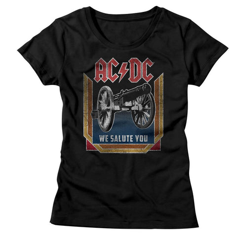 AC/DC Ladies T-Shirt - We Salute You