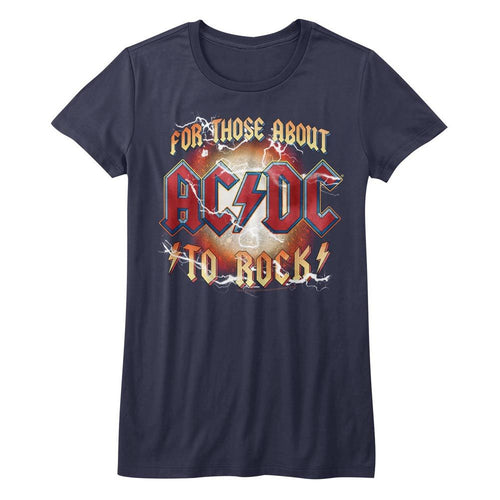 AC/DC Ladies T-Shirt - RWB