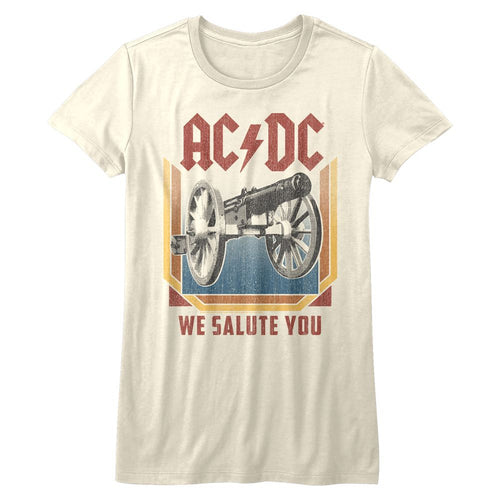 AC/DC Ladies T-Shirt - Salute