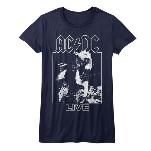 AC/DC Ladies T-Shirt - Live
