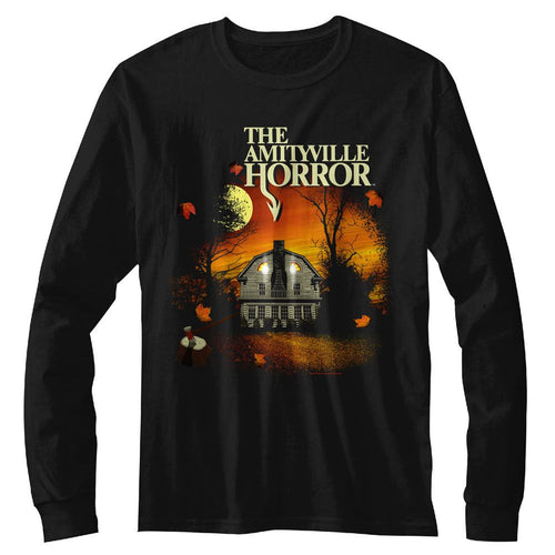 Amityville Horror Long Sleeve T-Shirt - Amityville House