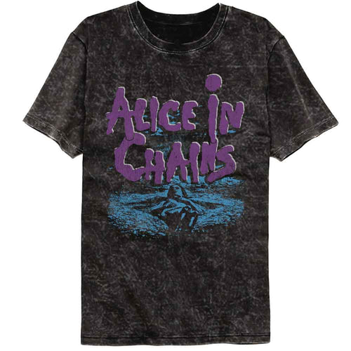 Alice in Chains Mineral Wash T-Shirt - Dirt