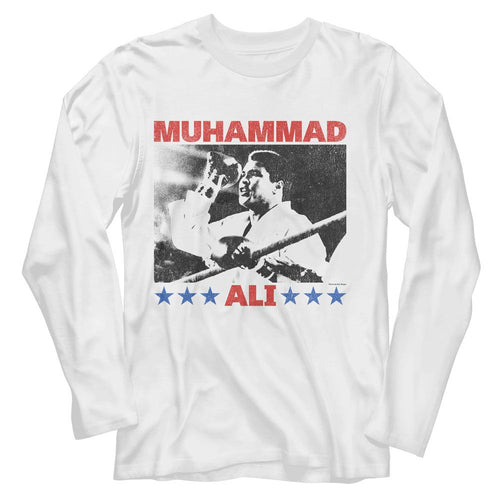 Muhammad Ali Long Sleeve T-Shirt - Raising Fist