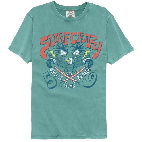 Bruce Brown Films Comfort Colors T-Shirt - Surf Crazy 59