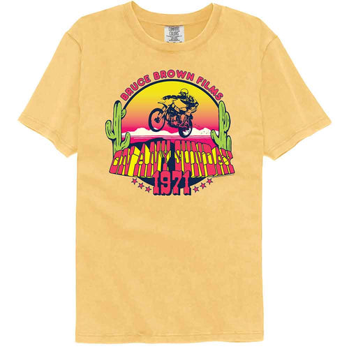 Bruce Brown Films Comfort Colors T-Shirt - Colorful and Sunday