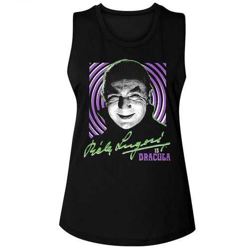 Bela Lugosi Ladies Muscle Tank - Hypnotic