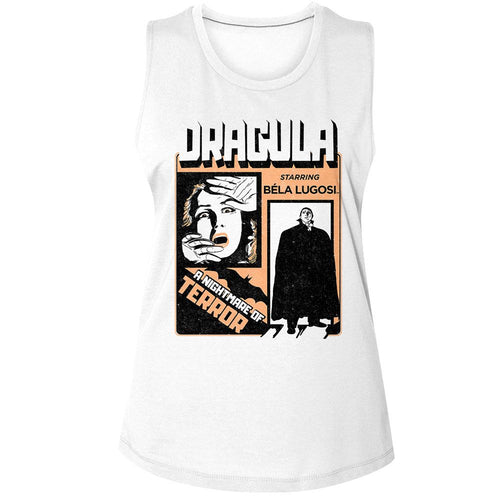 Bela Lugosi Ladies Muscle Tank - 2C Dracula