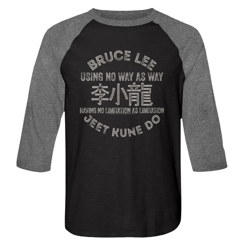Bruce Lee 3/4 Raglan - Symbols