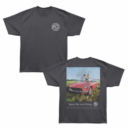 British Motor Heritage Oversized T-Shirt - Sport The Real Thing F&B