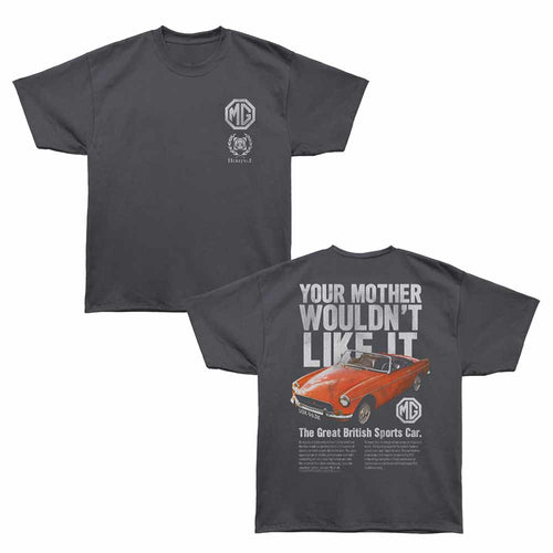 British Motor Heritage Oversized T-Shirt - Your Mother MG