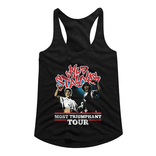 Bill & Ted's Excellent Adventure Ladies Racerback - Most Triumphant
