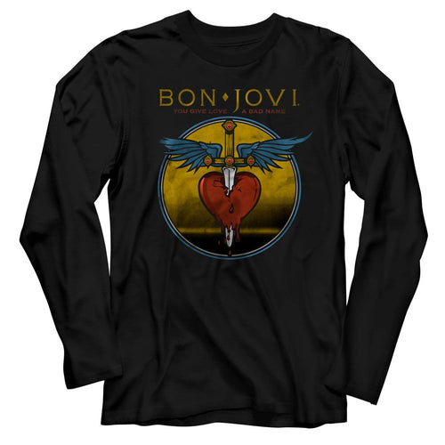 Bon Jovi Long Sleeve T-Shirt - Bad Name