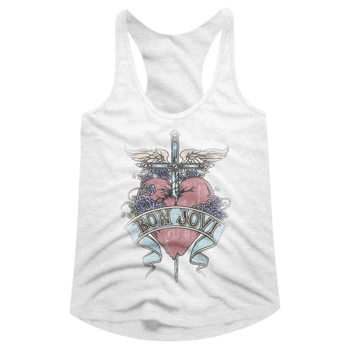 Bon Jovi Ladies Racerback - Pierced