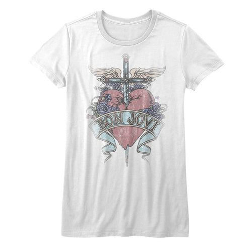 Bon Jovi Ladies T-Shirt - Pierced