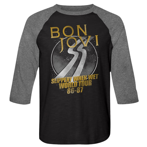 Bon Jovi 3/4 Raglan - World Tour