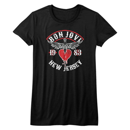 Bon Jovi Ladies T-Shirt - NJ38