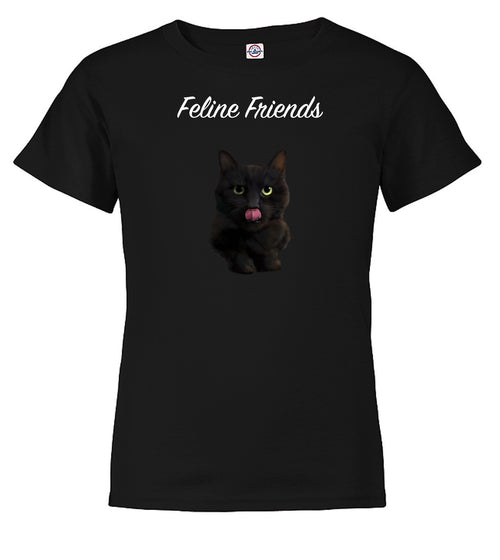 Black Black Cat Youth/Toddler T-Shirt