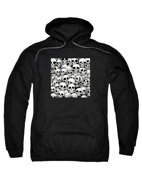 Black Boneheads United Hoodie