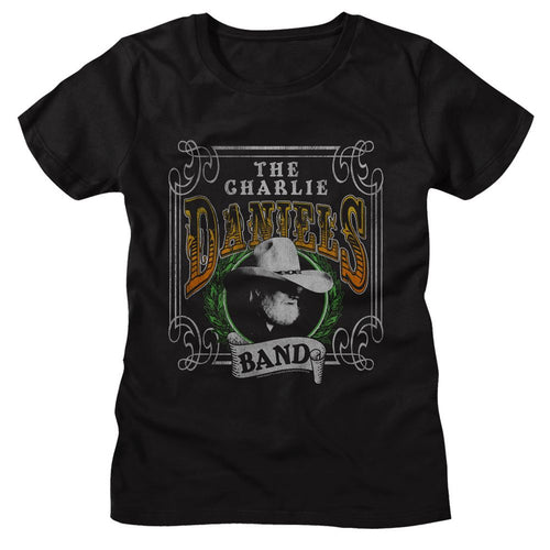 Charlie Daniels Band Ladies T-Shirt - Yucca Leaves