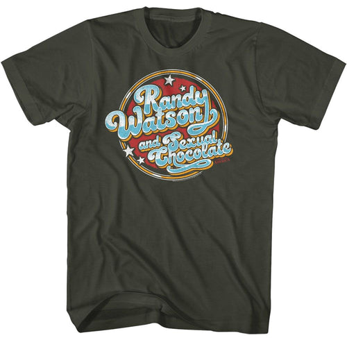 Smoke gray Coming to America t-shirt featuring Coming to America Randy Watson And Sexual Chocolate design