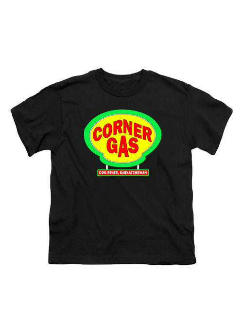 Black Corner Gas Logo Youth/Toddler T-Shirt