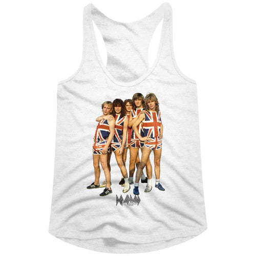 Def Leppard Ladies Racerback - Short Shorts