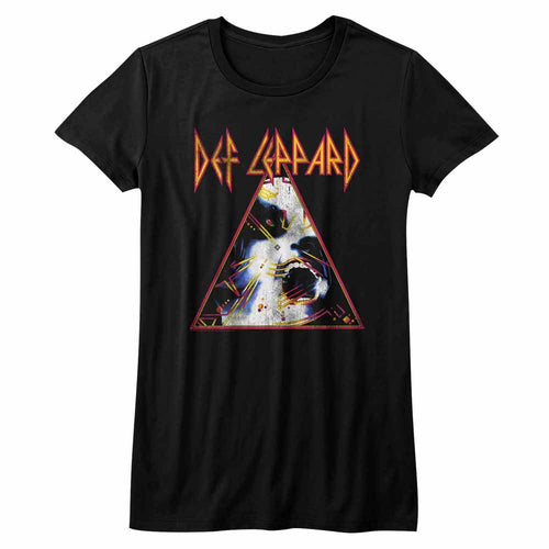 Def Leppard Ladies T-Shirt - Hysteria NB