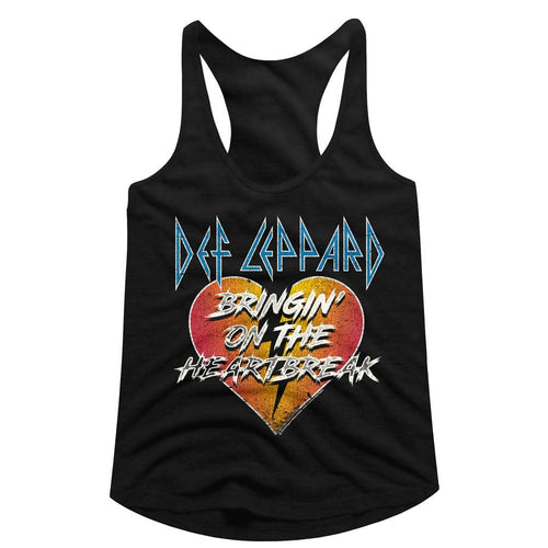 Def Leppard Ladies Racerback - Bringin