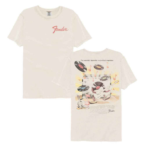 Fender Comfort Colors T-Shirt - 70s Record Poster F&B