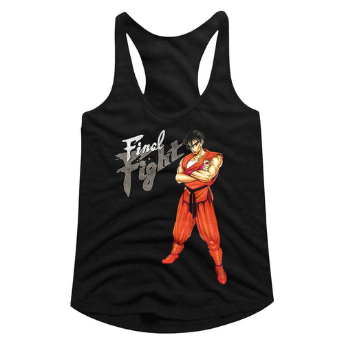 Final Fight Ladies Racerback - Guy