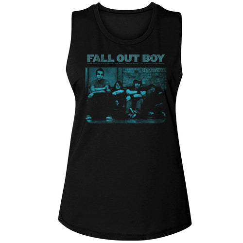 Fall Out Boy Ladies Muscle Tank - Take This to Your Grave