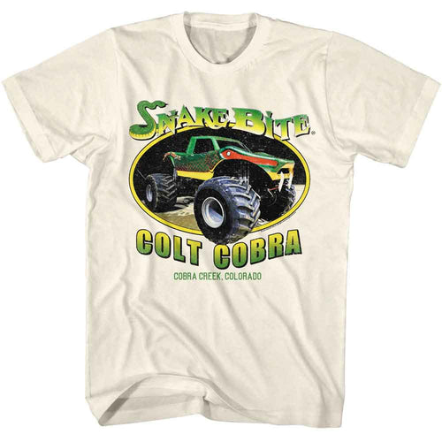 Natural Bigfoot t-shirt featuring Bigfoot Snake Bite design