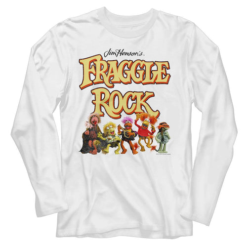 Fraggle Rock Long Sleeve T-Shirt - Fraggles and Logo