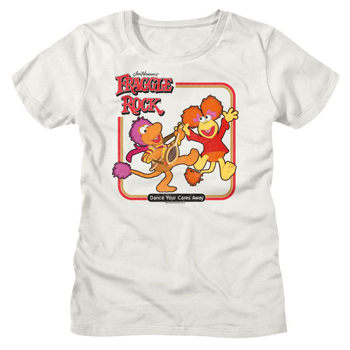 Fraggle Rock Ladies T-Shirt - Dance Squares