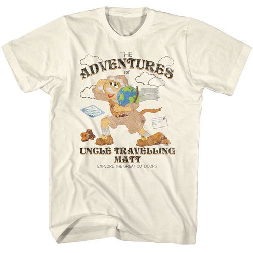 Natural Fraggle Rock t-shirt featuring Fraggle Rock Adventures design