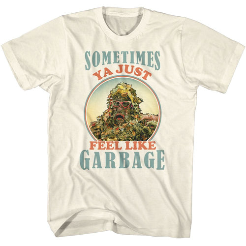 Natural Fraggle Rock t-shirt featuring Fraggle Rock Like Garbage design