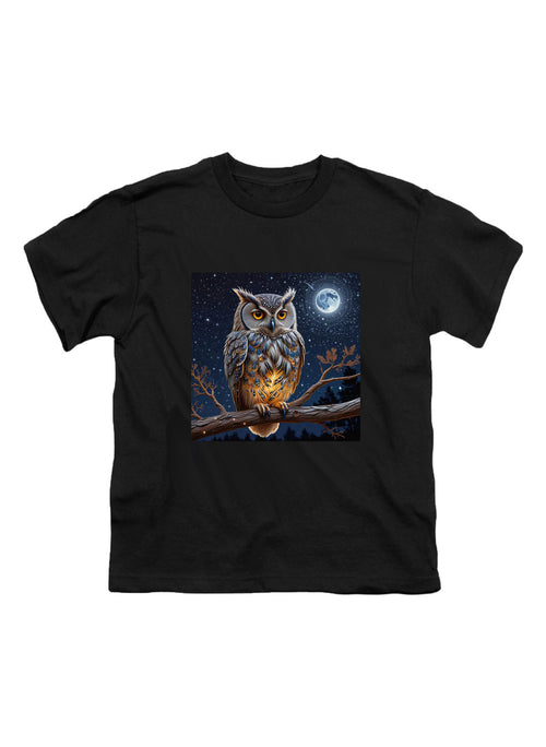 Black Griffin Owl Youth/Toddler T-Shirt