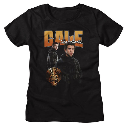 The Hunger Games Ladies T-Shirt - Gale Duo Photo