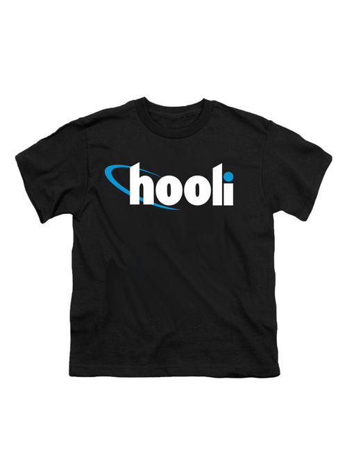 Black Hooli Logo Youth/Toddler T-Shirt