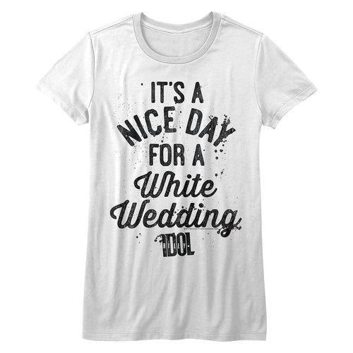 Billy Idol Ladies T-Shirt - Nice Day