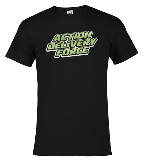 Black Action Delivery Force T-Shirt