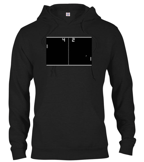 Black Play Screen Hoodie