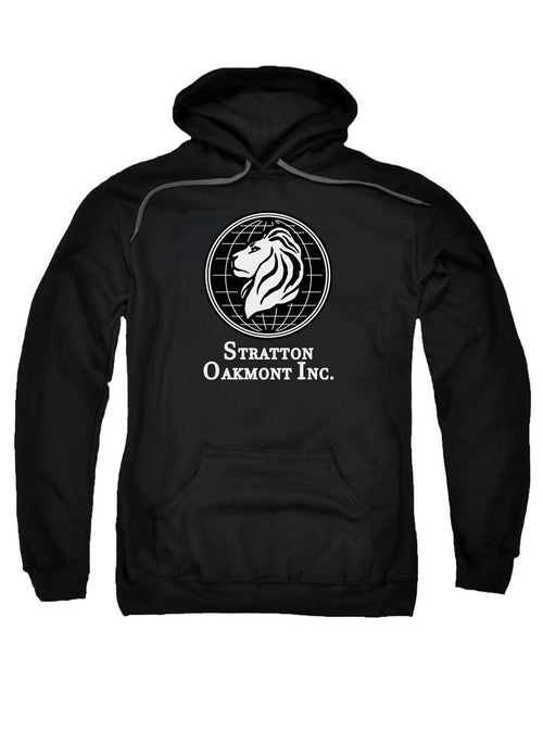 Black Stratton Oakmont Logo Hoodie