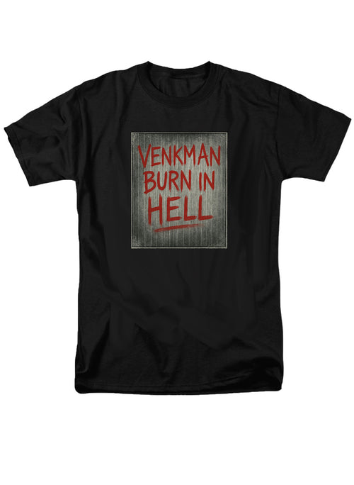 Black Venkman Burn in Hell T-Shirt