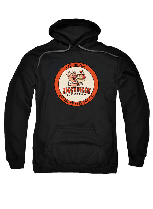 Black Ziggy Piggy Eat the Pig Hoodie
