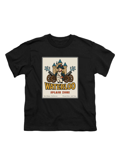 Black Waterloo Splash Zone Youth/Toddler T-Shirt